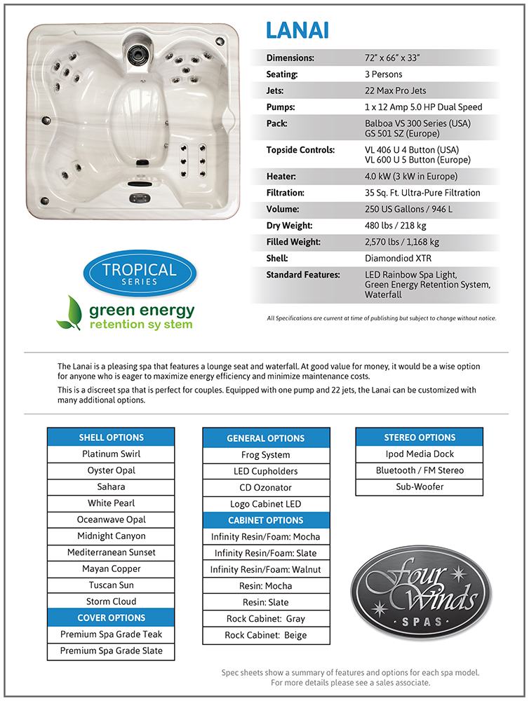 Superior - Bliss 13AMP Plug & Play Hot Tub EU Made Spa