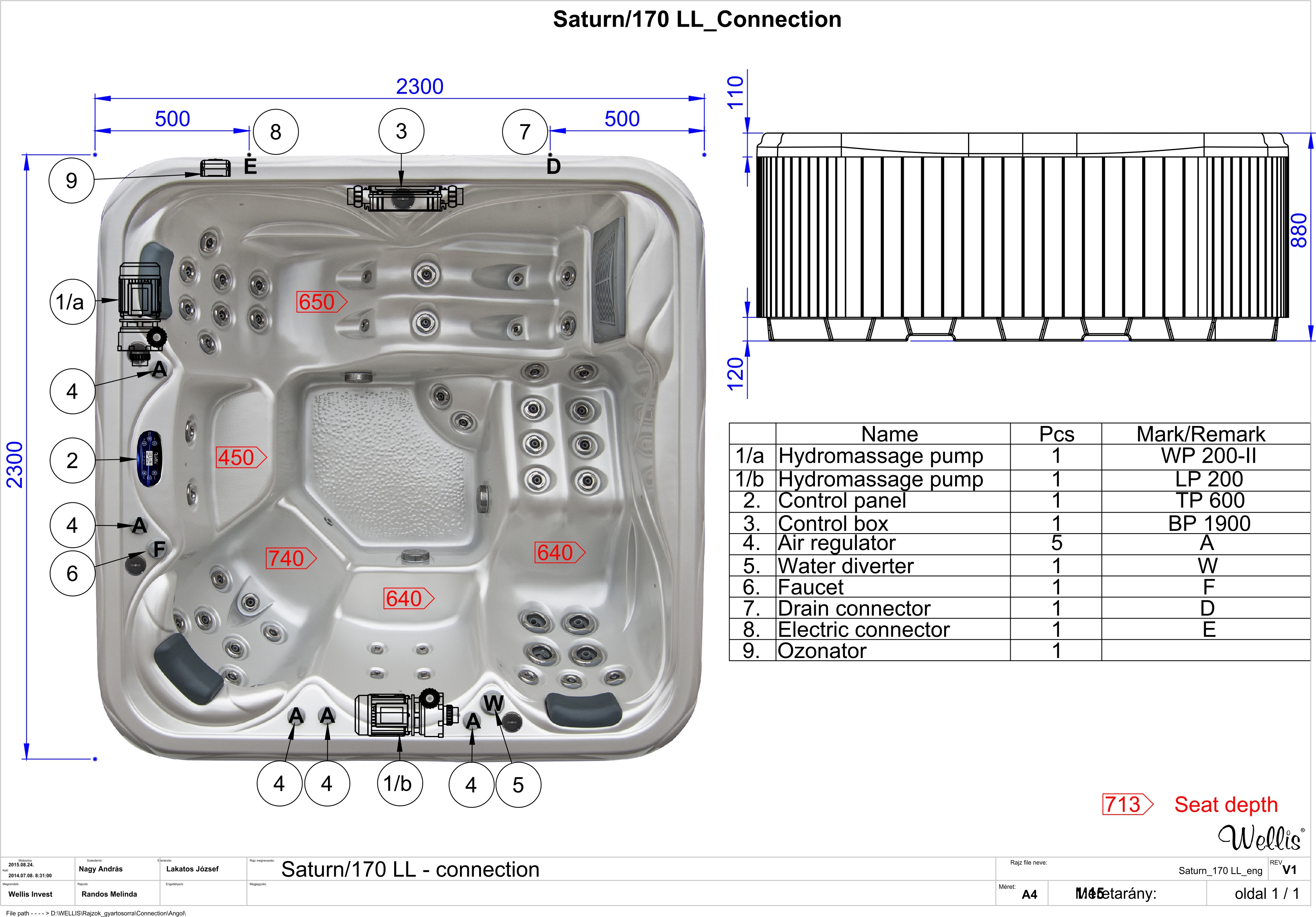 Superior - Bliss 13AMP Plug & Play Hot Tub EU Made Spa